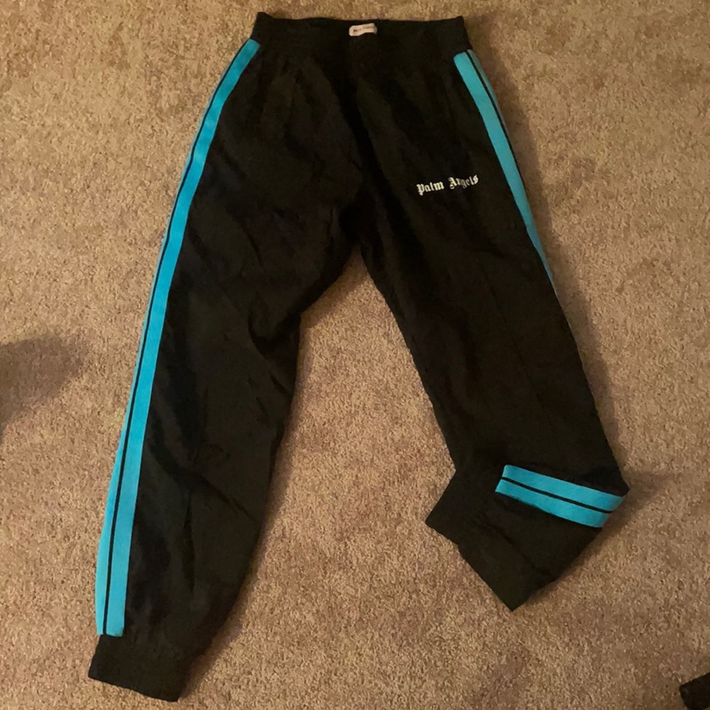 Men’s Palm Angels windbreaker joggers- L
